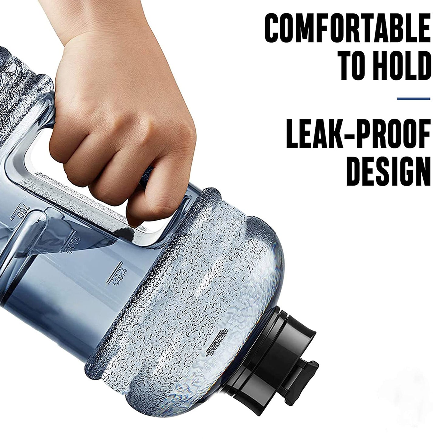 Sports Gym 1.5 Liters Gallon Water Bottle With Mixer And Strainer - Happy Price - Image 6