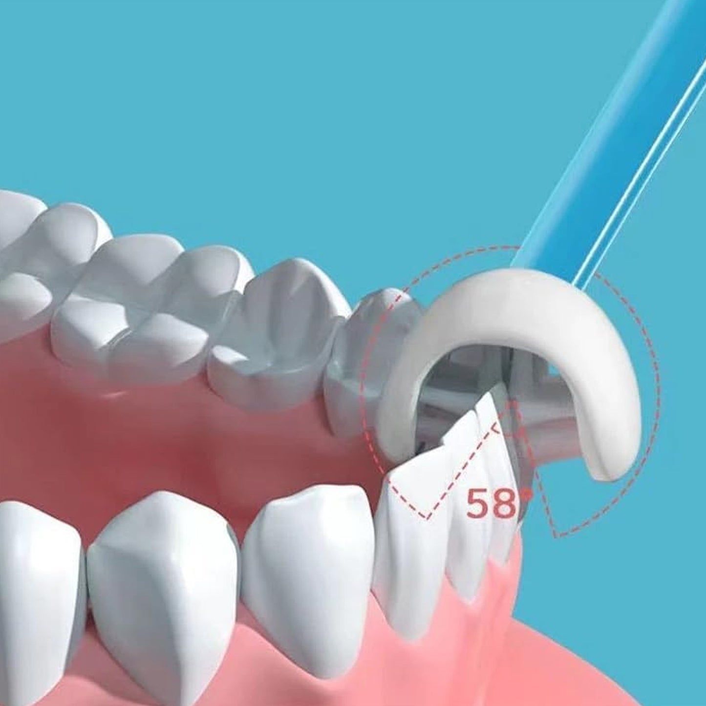 Toddler Toothbrush - Soft Bristle Toothbrush - 3-sided Training Toothbrush With Silicone Head Inverted Cleaning Toothbrush For Aged 2-12 Childrens Cleaning (1 Pc) - Happy Price - Image 3