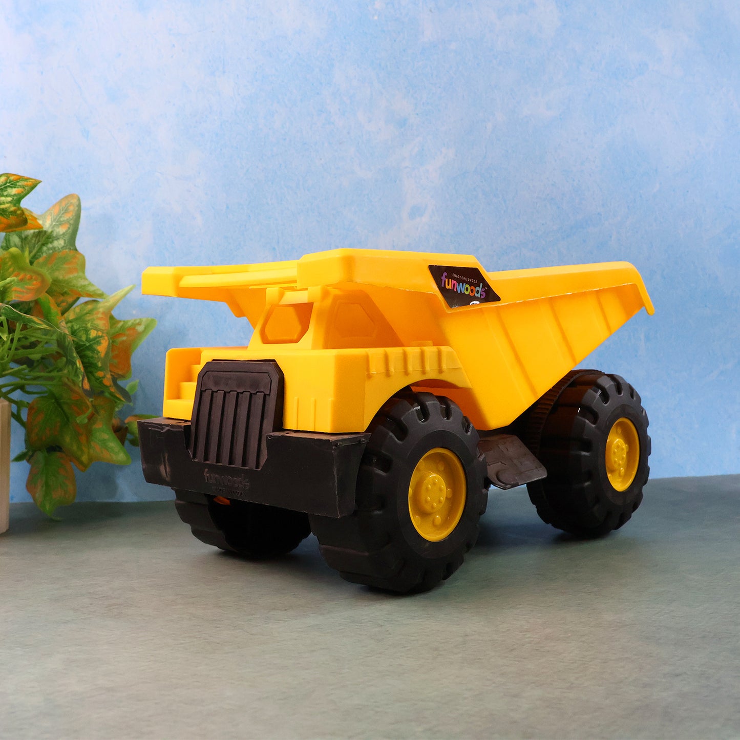 Friction Powered Dump Truck Toy - 1 Pc - Happy Price - Image 6