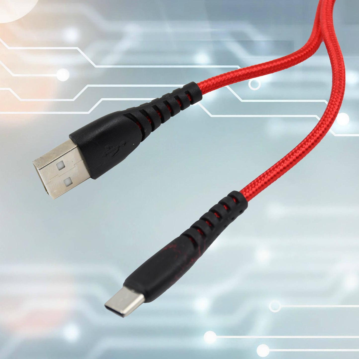 Type C Data Cable Fast Charging Data Transfer Cable (97 Cm  1 Pc) - Happy Price - Image 3