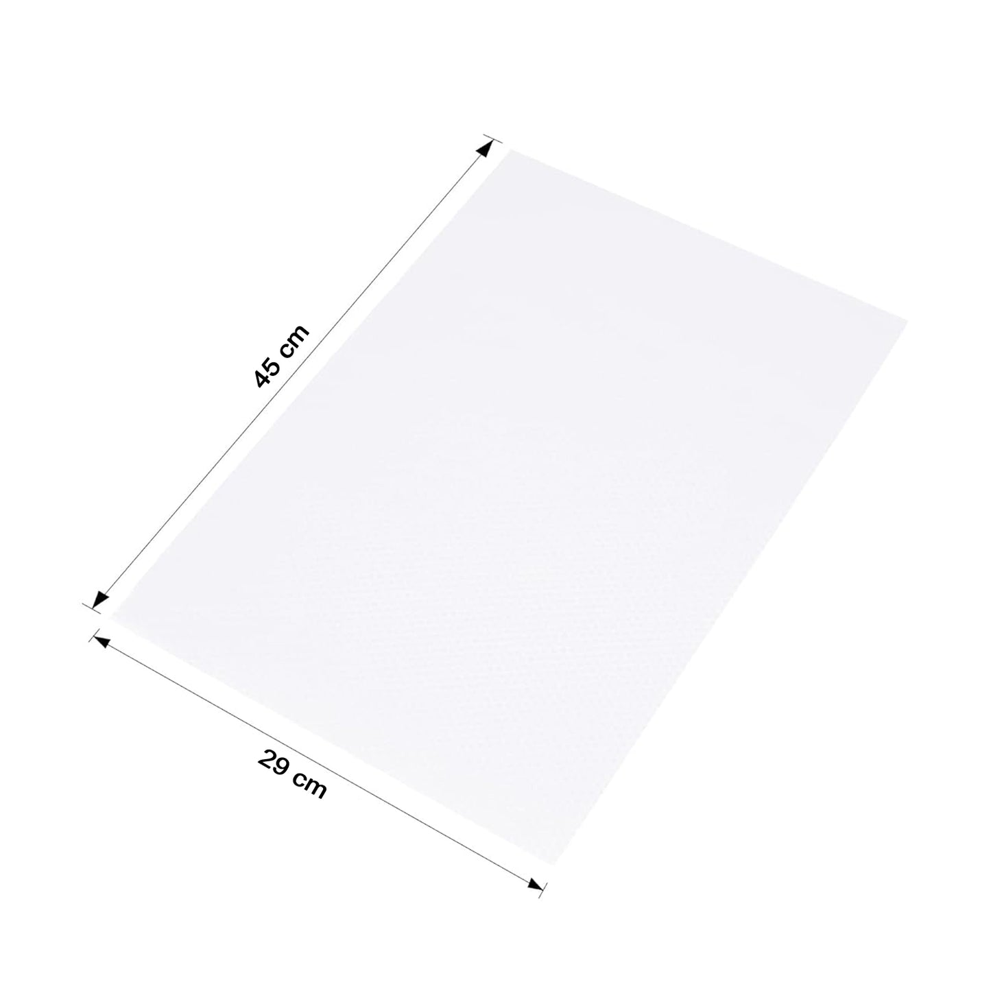 Transparent Plastic Fridge Liner Mat - 45 x 29 cm (1 Pc) - Happy Price - Image 5
