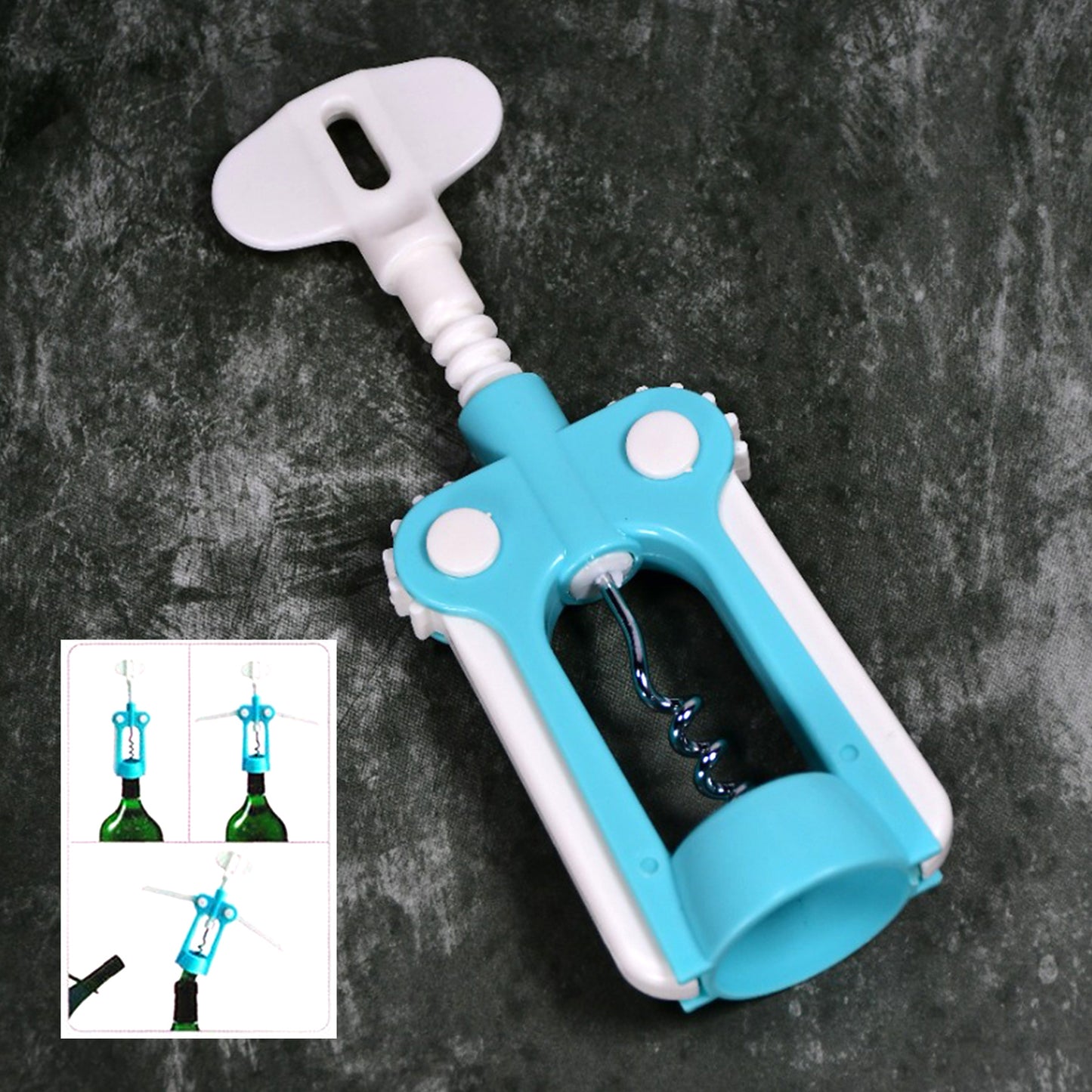 Waiter Wine Corkscrew Bottle Beer Cap Opener For Restaurants Bar Home - Happy Price - Image 3
