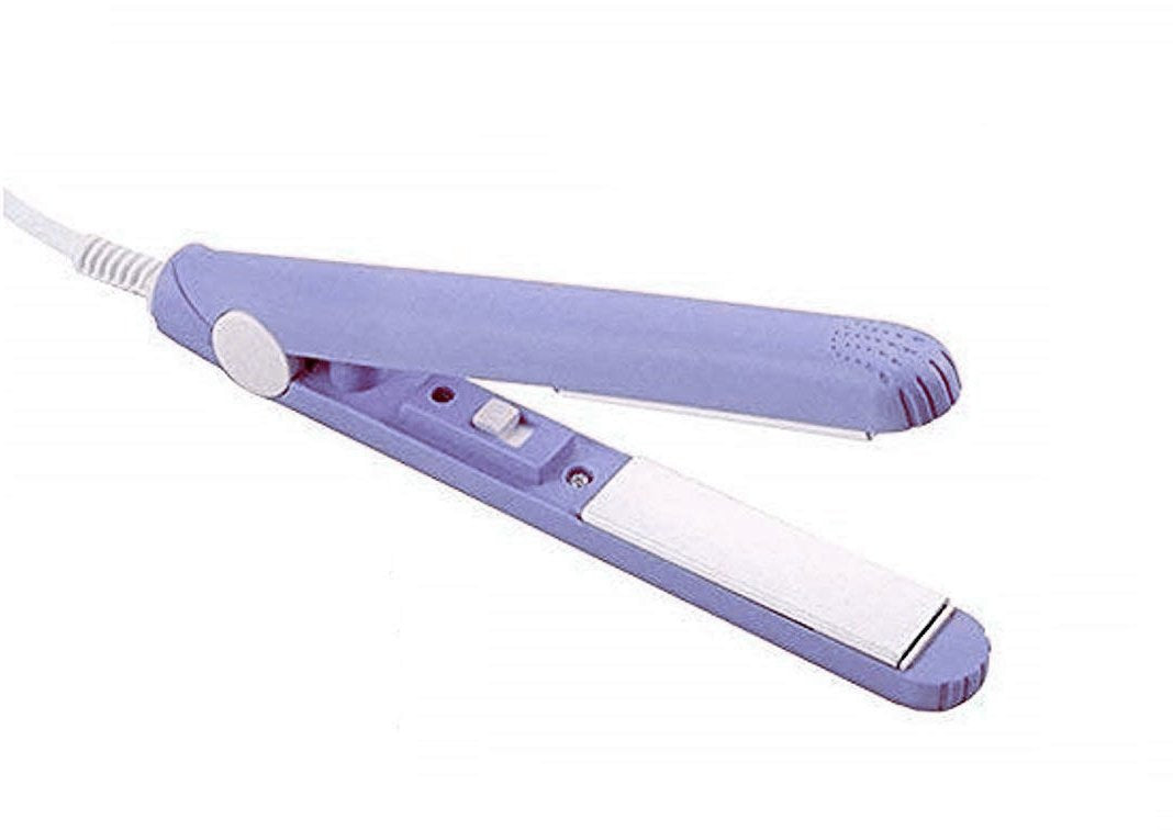 Mini Portable Electronic Hair Straightener And Curler - Happy Price - Image 1