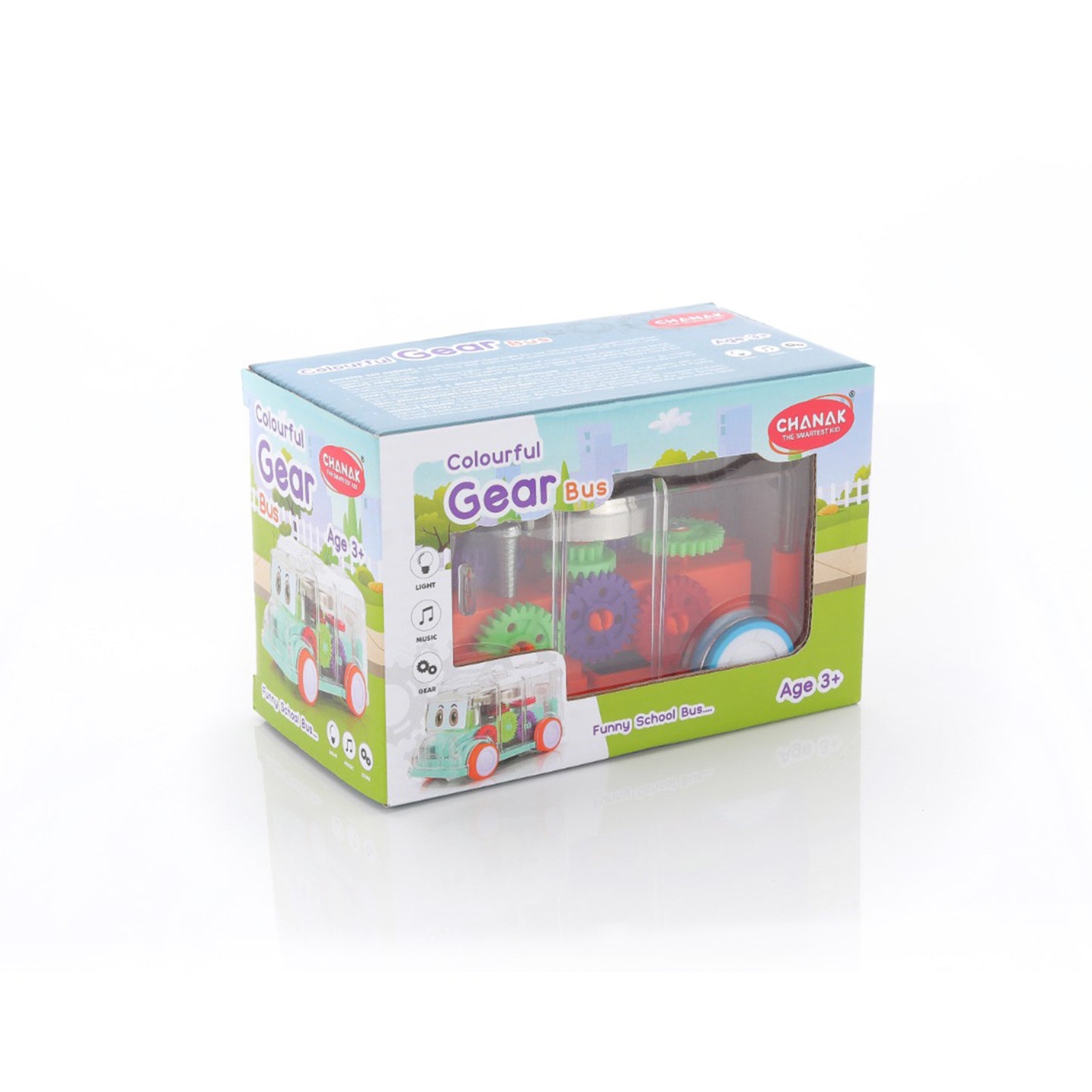 Transparent Musical Mini School Bus Toy For Kids - Happy Price - Image 6