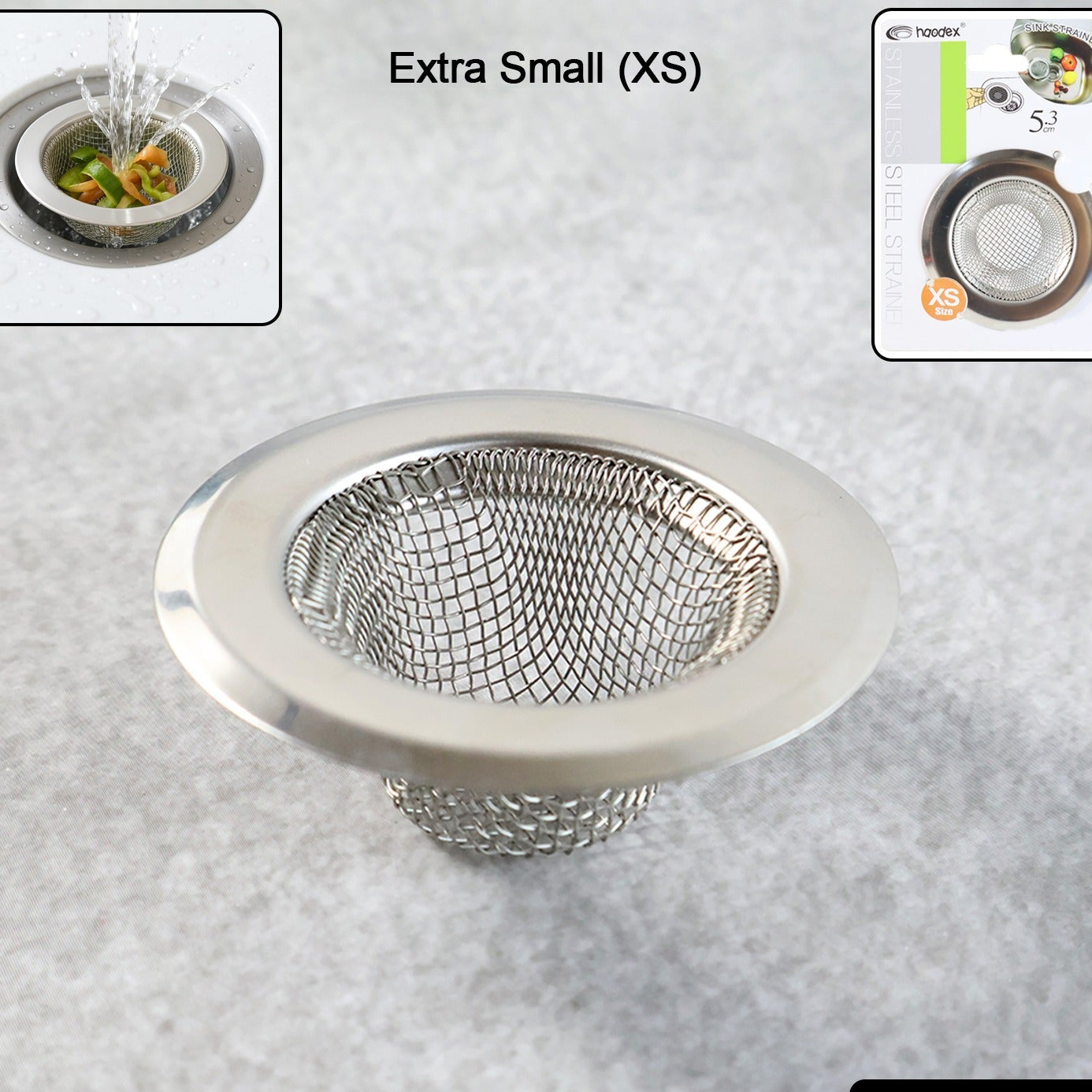 Stainless Steel Kitchen Sink Strainer Stopper - Extra Small (1 Pc) - Happy Price - Image 1