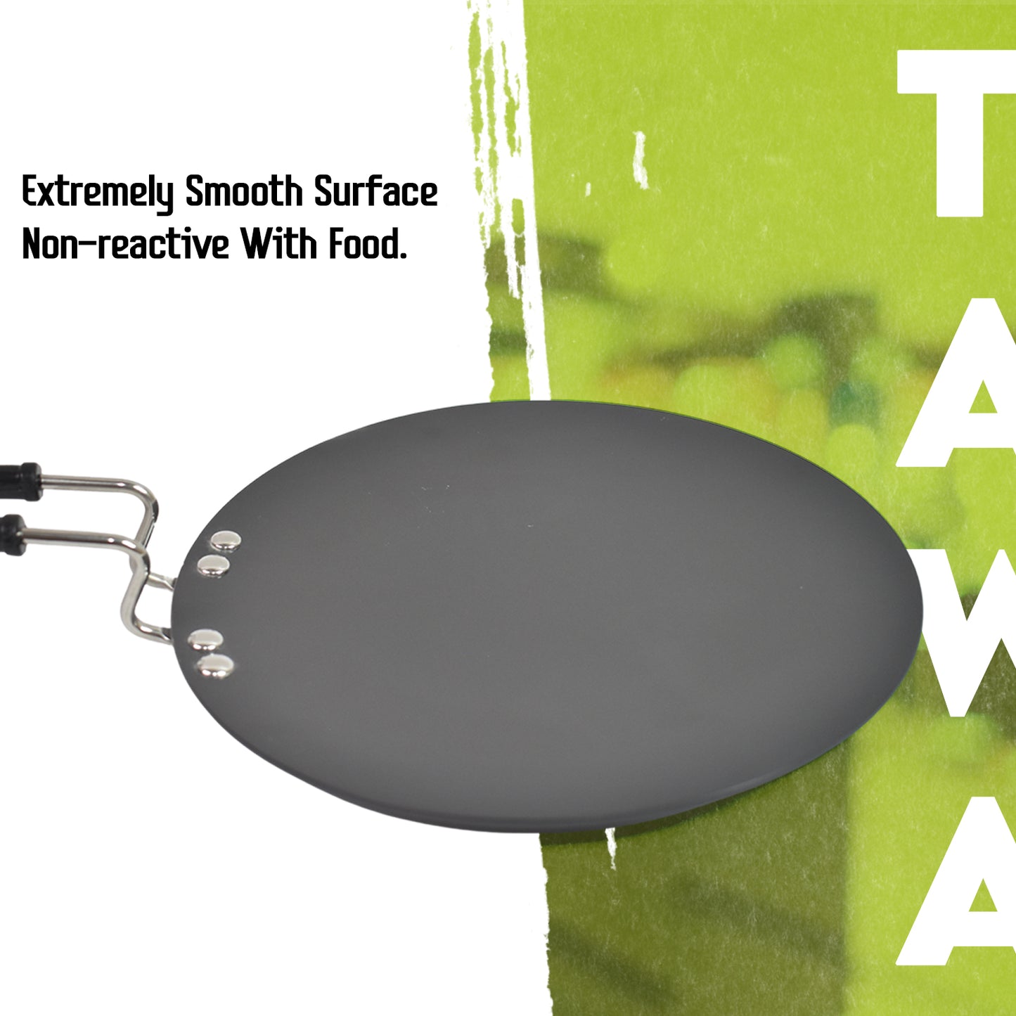 Multi Purpose Aluminium Rays Roti Tawa (10 Inch  3 Mm) - Happy Price - Image 4