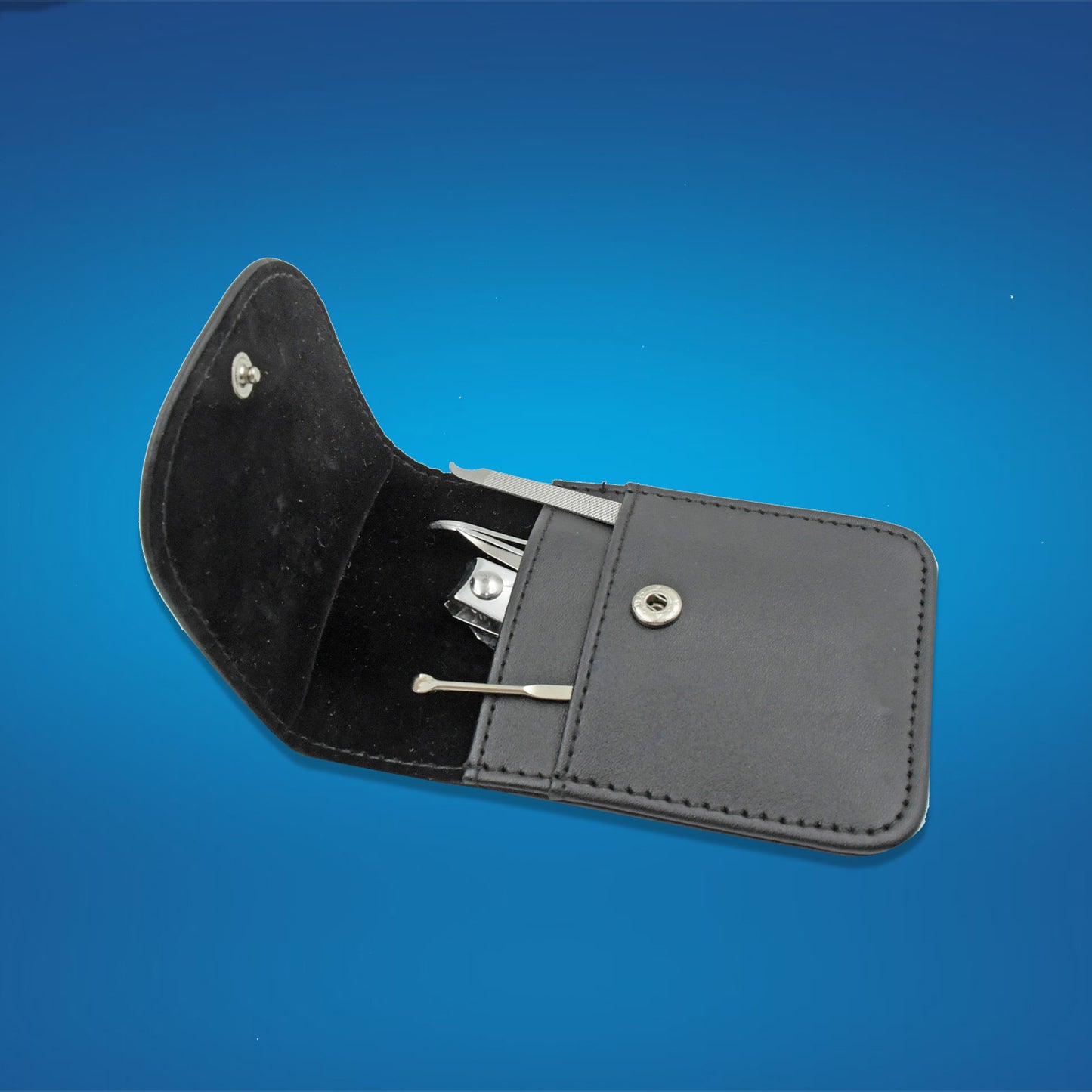 Nail Scissors Professional Nail Clippers Kit Manicure Set 6 Pieces Top Grade Stainless Steel Grooming Kit For Travel Or Home Manicure Set (6 Pc Set) - Happy Price - Image 5