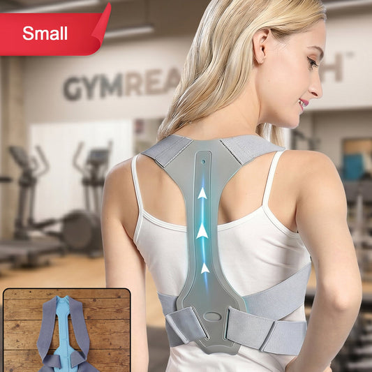 Ergonomic Adjustable Back Posture Corrector Support Belt (1 Pc Small)