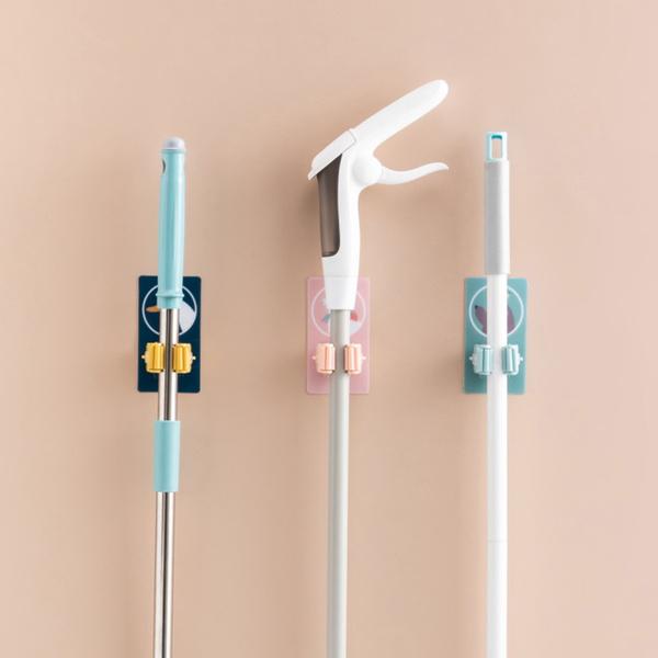 Magic Sticker Series Self Adhesive Mop And Broom Holder - Happy Price - Image 4