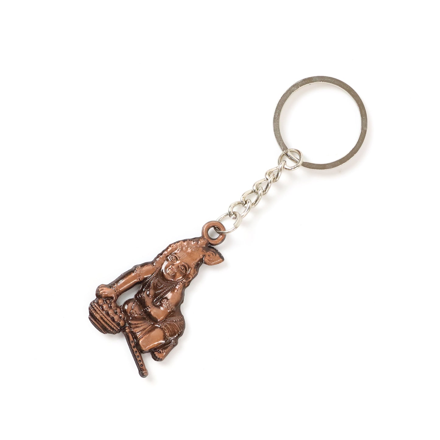 Bal Krishna Crawling Design Metal Keychain - 1 Pc - Happy Price - Image 2