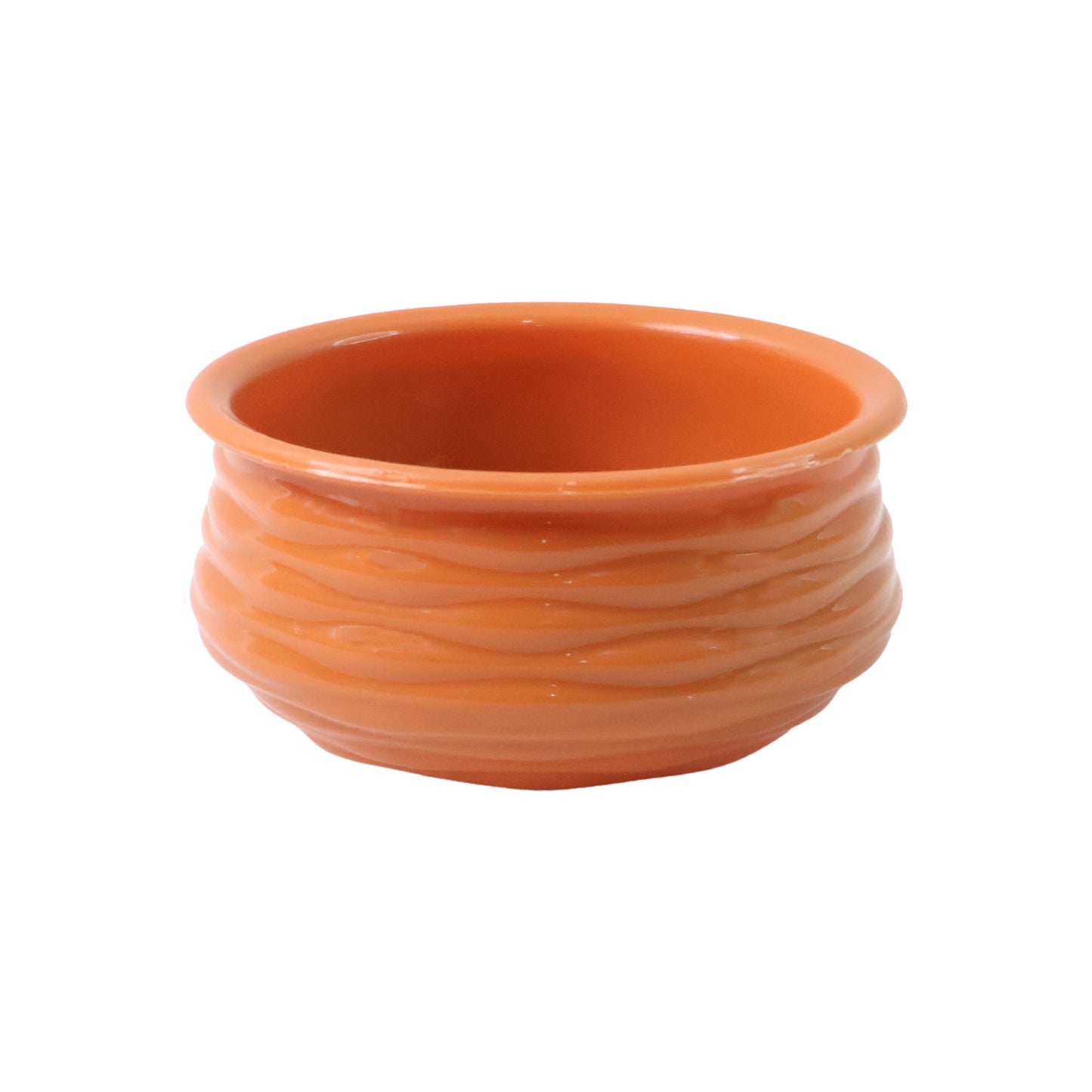 Classic Terracotta Style Handi Serving Bowl (1 Pc) - Food-Grade Plastic for Sweets & Snacks - Happy Price - Image 4