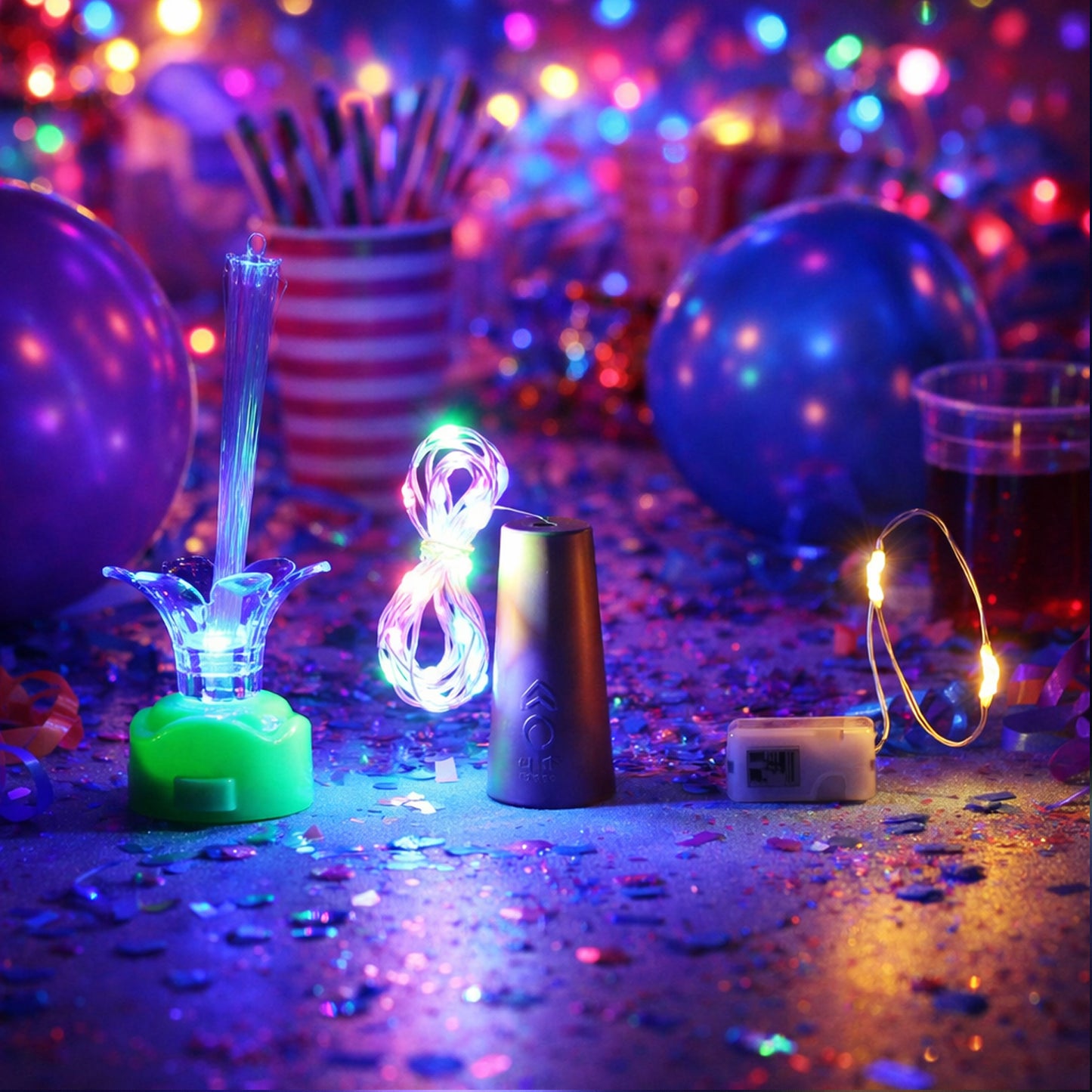 3-in-1 LED Decorative Light Set for Parties & Festivals - Happy Price - Image 2