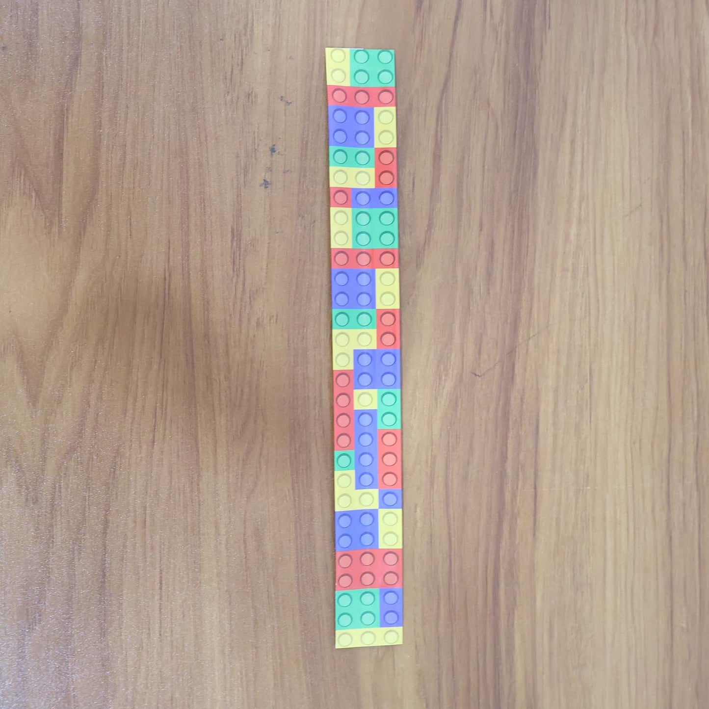 Colorful Brick Pattern Snap Bracelet Toy (1 Pc) - Fun Wristband for Kids - Happy Price - Image 6