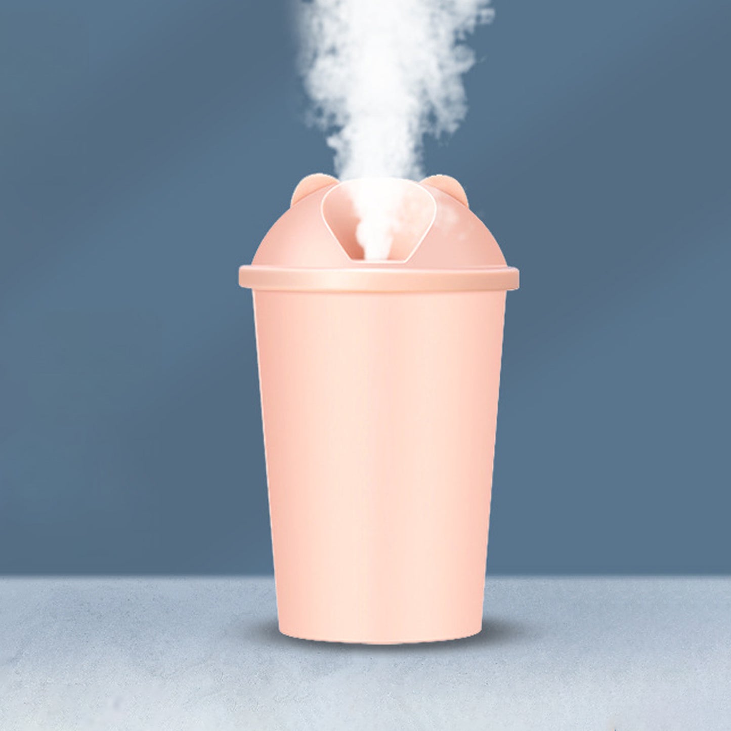 Cute Bear Shape Usb Humidifiers Cup (1 Pc  Multicolor Light) - Happy Price - Image 4