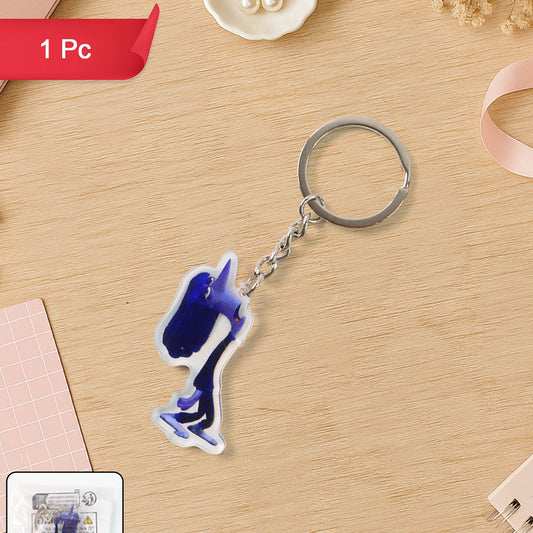 Cute Cartoon Character Acrylic Keychain (1 Pc) - Happy Price - Image 1