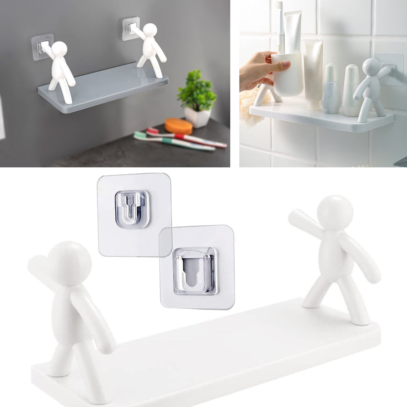 Floating Shelves For Bedroomwall Shelves For Living Room Kitchenwall Mounted Shelf - Happy Price - Image 1