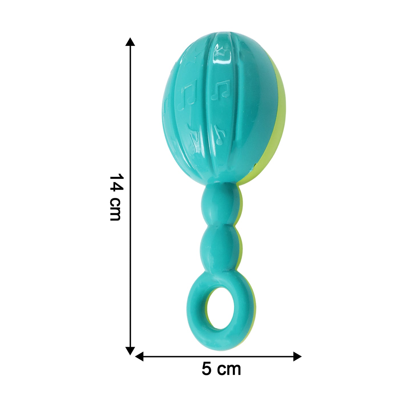 Baby Hand Rattle Toy - 6 Piece Set for Early Sensory Play - Happy Price - Image 5