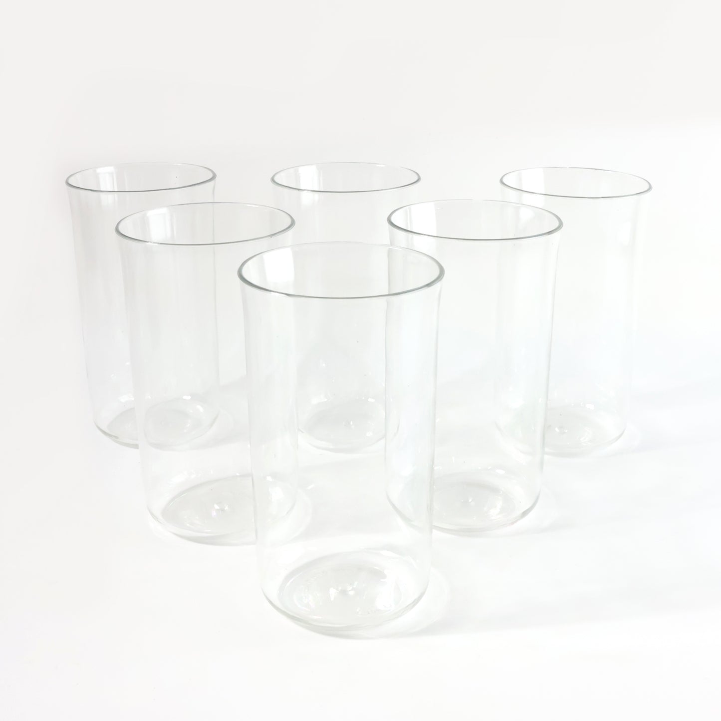 Glossy Plastic Tumbler Set - 6 Pcs, 300 Ml Each - Happy Price - Image 2