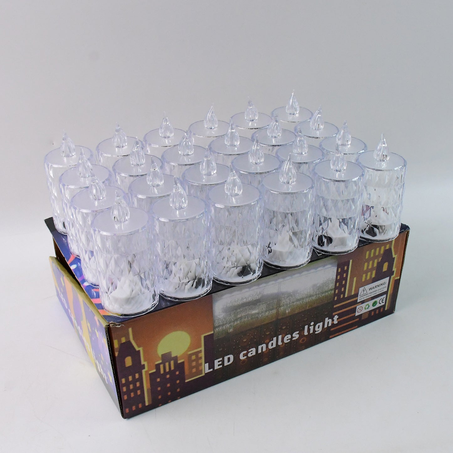 Flameless And Smokeless Decorative Candles Led Tea Light Diwali (24 Pcs Set) - Happy Price - Image 7