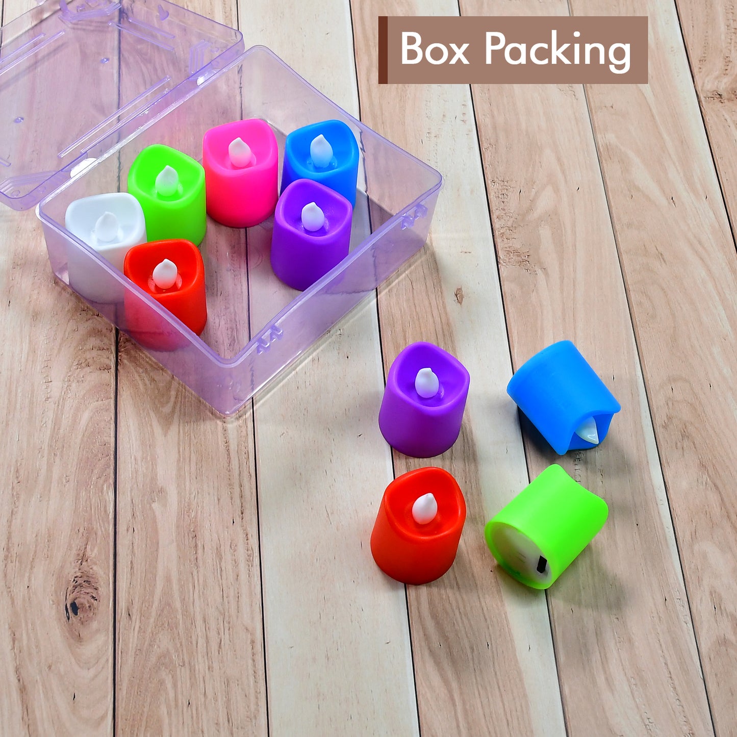 10pcs Festival Decorative - Led Tealight Candles  Battery Operated Candle Ideal For Party. - Happy Price - Image 4