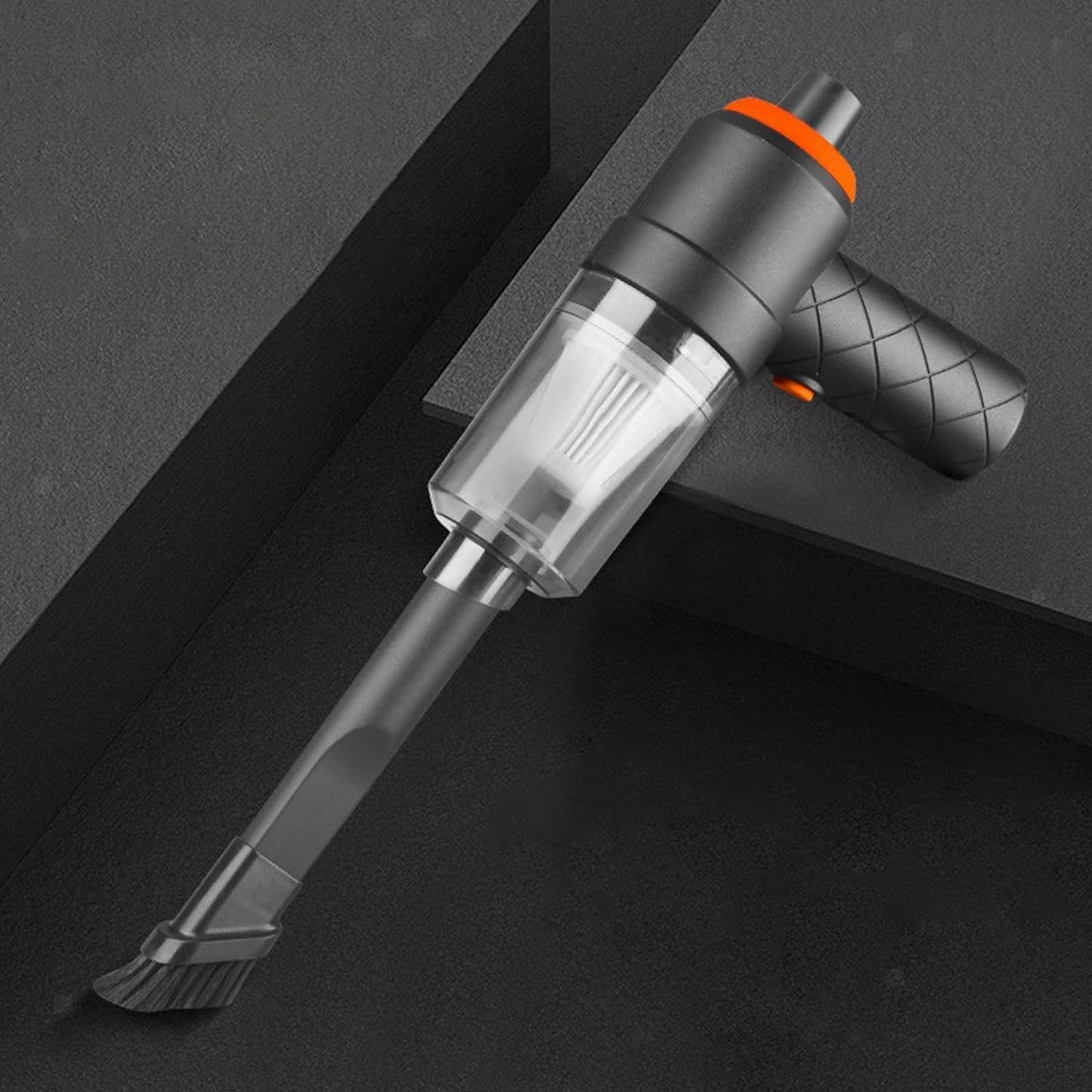 0390 Vacuum Cleaner Dust Collection  2 In 1 Car Vacuum Cleaner High-power Handheld Wireless Vacuum Cleaner Home Car Dual-use Portable Usb Rechargeable Mini Car Vacuum For Vehicle Home And Office - Happy Price - Image 5