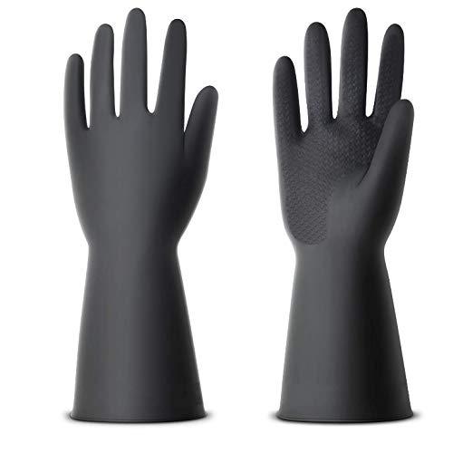 Multipurpose Natural Gum Rubber Reusable Cleaning Gloves - Happy Price - Image 1