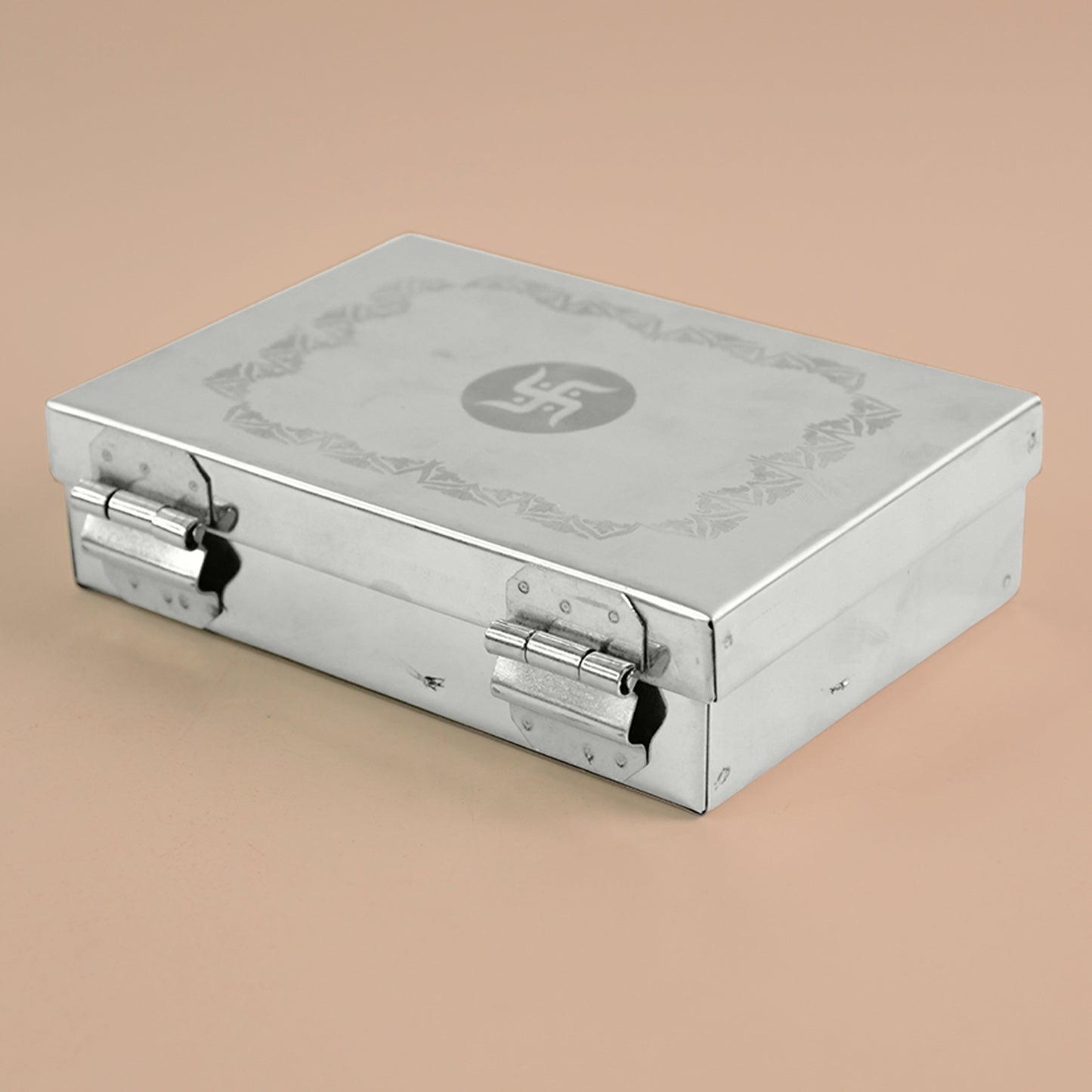 Multipurpose Premium Stainless Steel Jewelry Storage Organizer Box With 6 Compartments (1 Pc) - Happy Price - Image 3