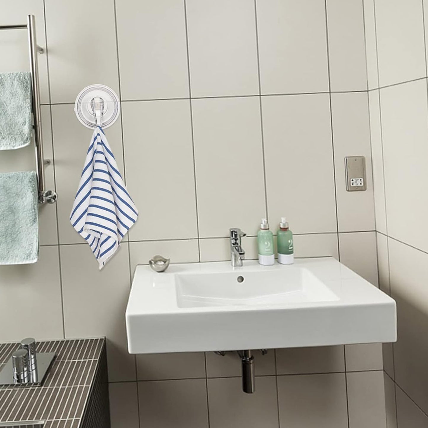 Plastic Suction Cup Hook (1 Pc) - Happy Price - Image 2