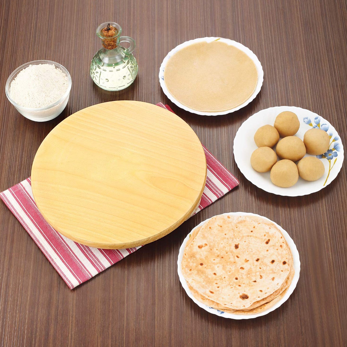 W Round Roti Maker Widely Used By Women In Household Kitchen For Making Tortillas And Parathas Etc. With The Help Of This Equipment Easily And Fast. - Happy Price - Image 2
