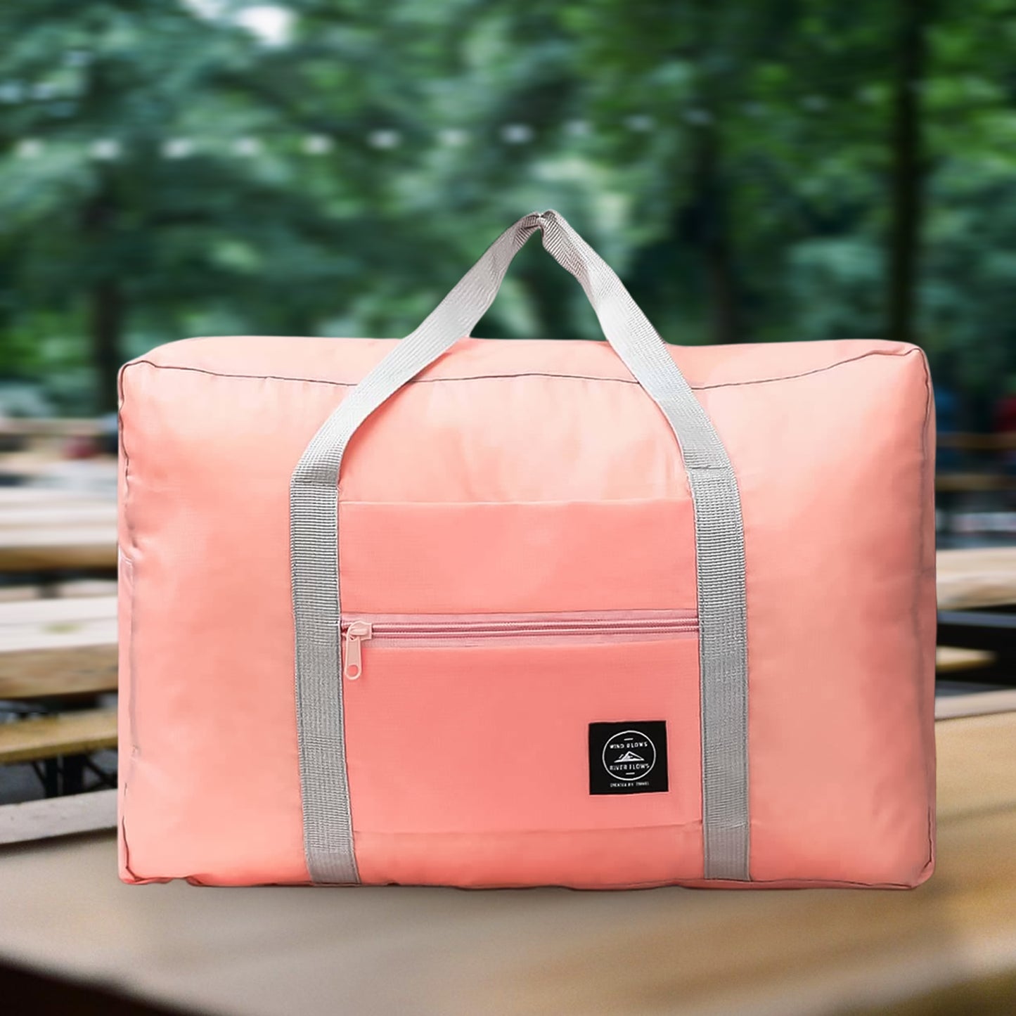 Large Capacity Luggage Bag Foldable Waterproof Travel Bag (1 Pc  Mix Color) - Happy Price - Image 3