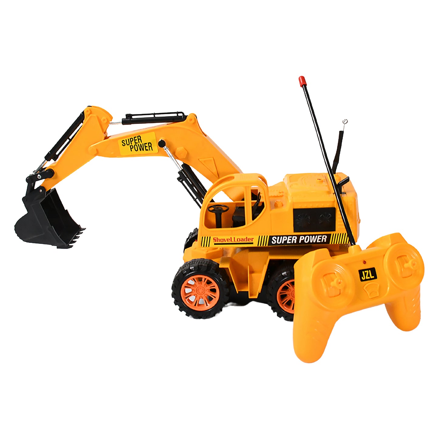 Plastic Jcb Construction Toy Remote Control Jcb Toys For Kids Boys Super Power Remote Control Jcb Truck Construction Toy (1 Set) - Happy Price - Image 4
