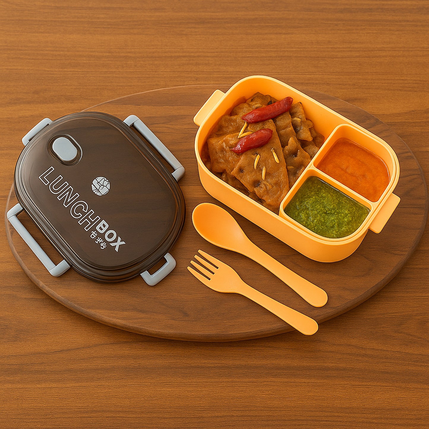 Home Chef Premium Leak-proof Lunch Box - Happy Price - Image 5