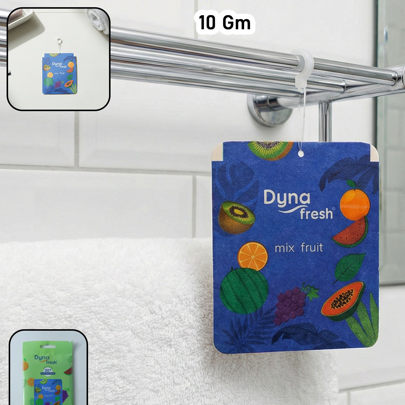 Mix Fruit Hanging Air Freshener Gel (1 Pc 10gm)