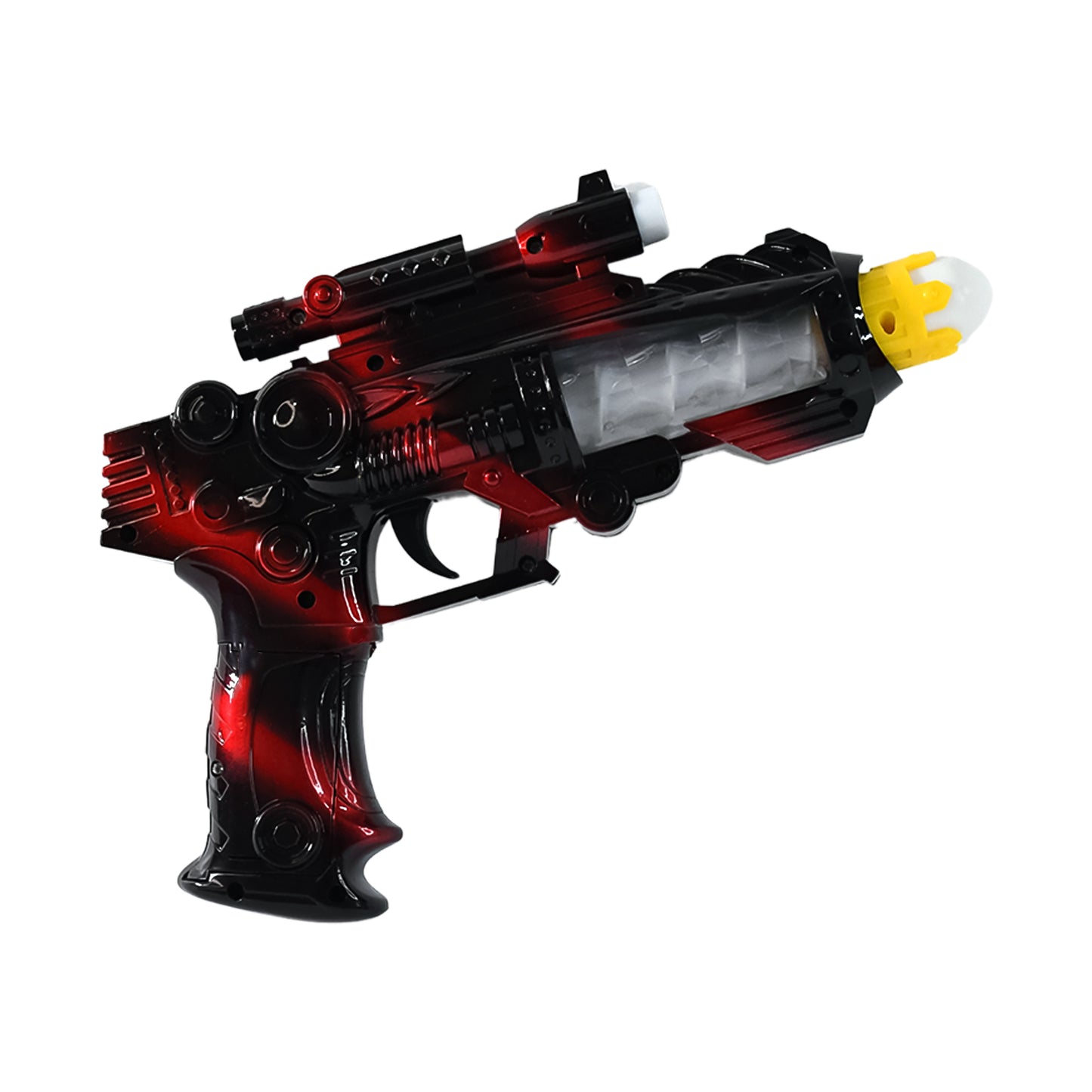 Ttg Led Flashing Sound Laser Toy Gun  Battery Operated Space Gun With Lights  Music - Happy Price - Image 2
