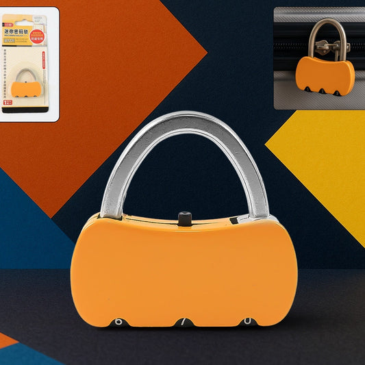 Portable Security 3-digit Combination Travel Lock (1 Pc) - Happy Price - Image 1
