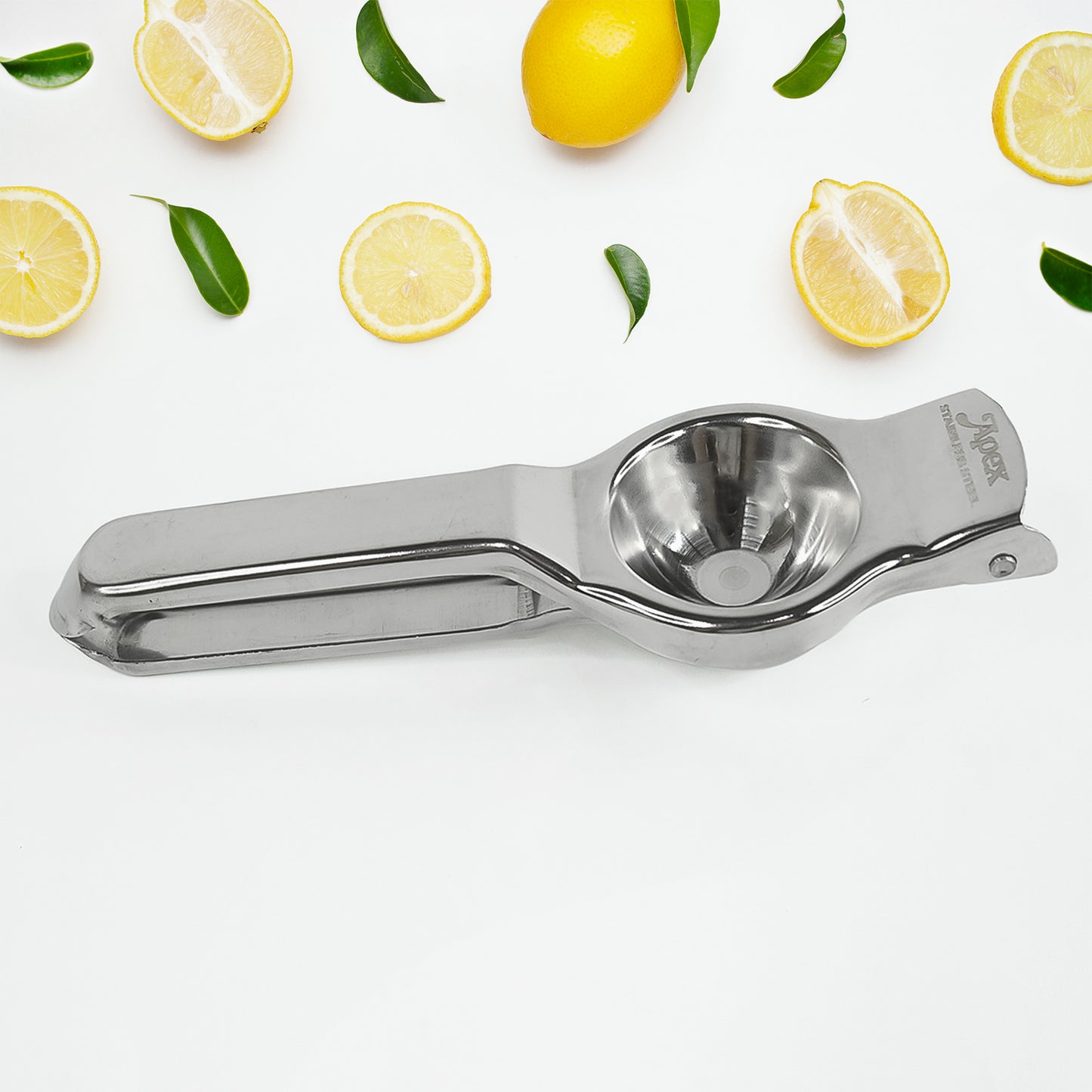 Apex Heavy Duty Stainless Steel Lemon Press Squeezer - Happy Price - Image 3