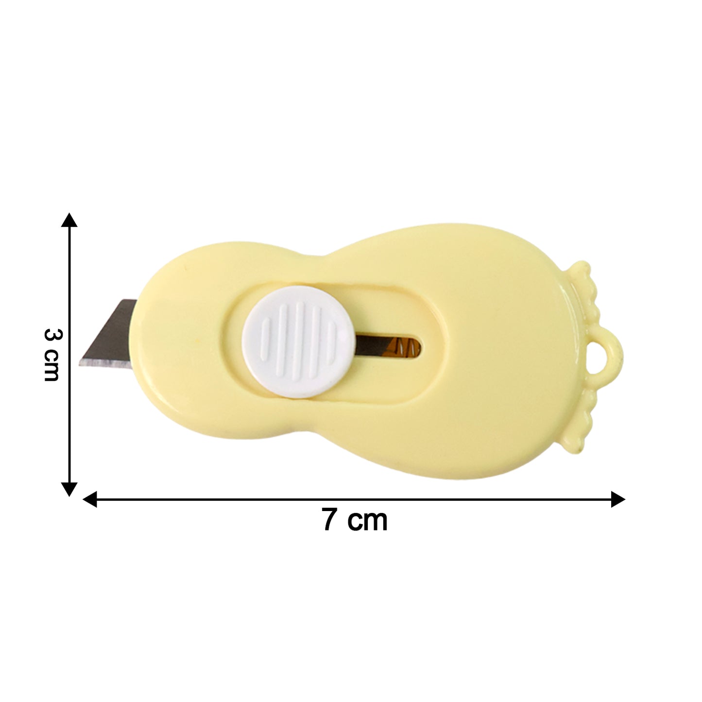Compact Mini Safety Cutter with Retractable Blade - 1 Piece - Happy Price - Image 4