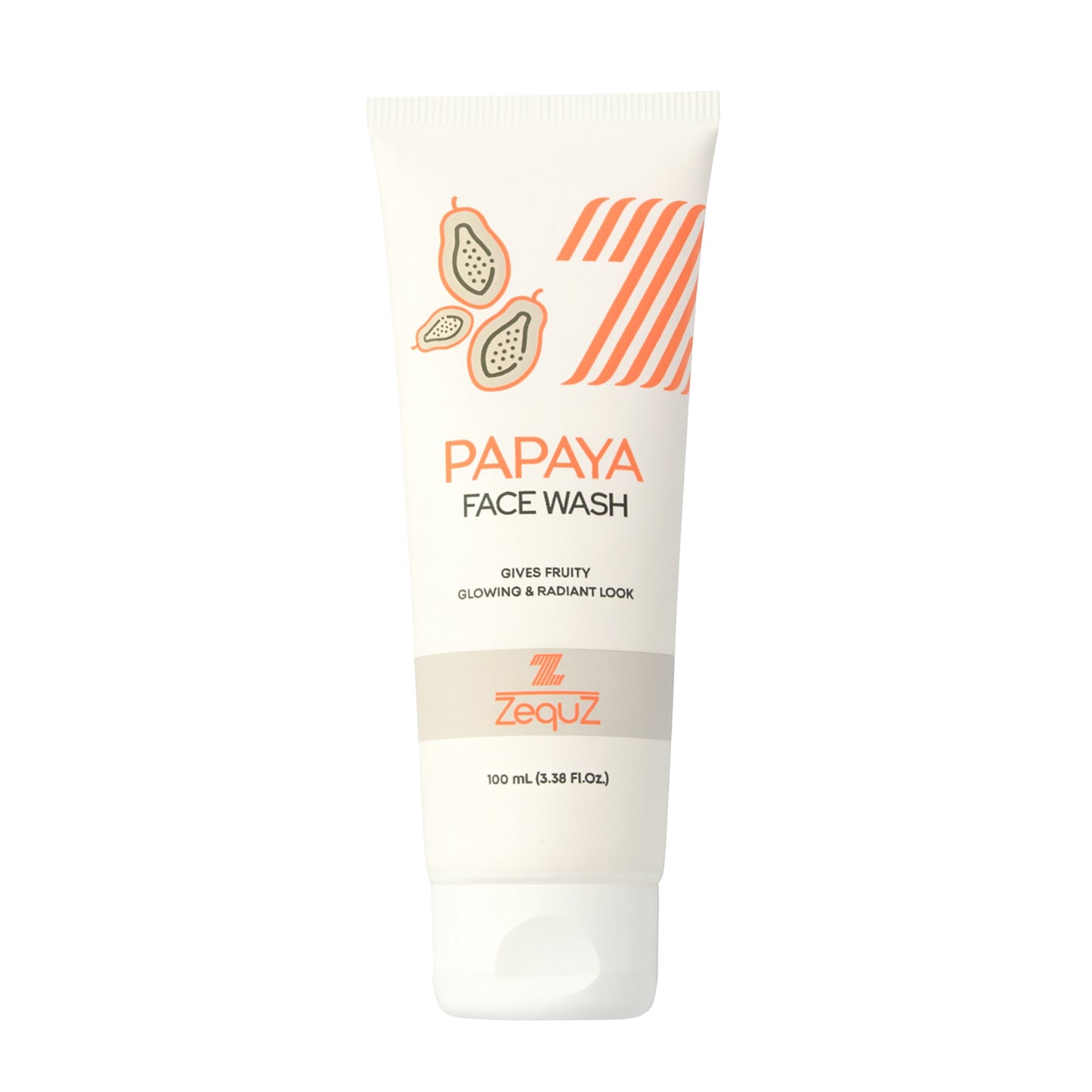 Zequz Papaya Face Wash - 100ml for Brightening & Glowing Skin - Happy Price - Image 2