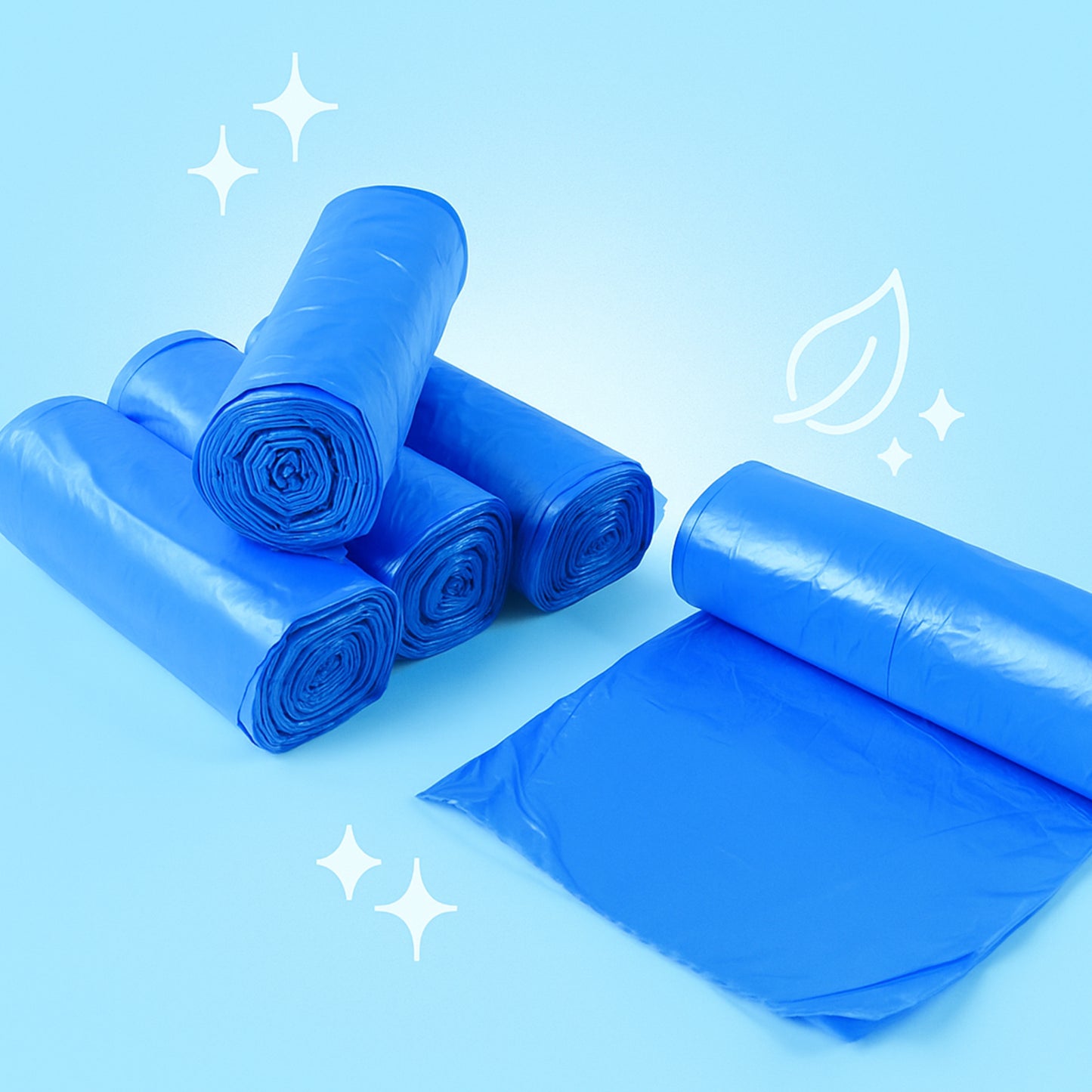 Durable Garbage Bags 50x60 cm - Pack of 5 Rolls - Happy Price - Image 4