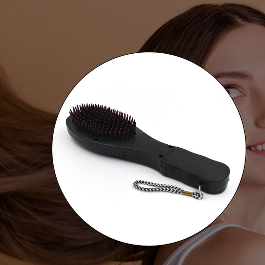 Electric Vibrating Massager Comb Hair Brush Comb Massager - Happy Price - Image 1