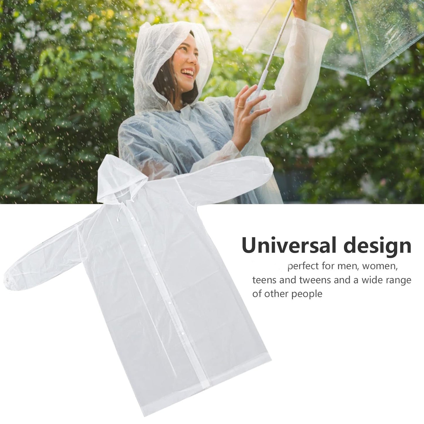 Eva Portable Rain Coat Raincoat Waterproof (1pc) - Happy Price - Image 2