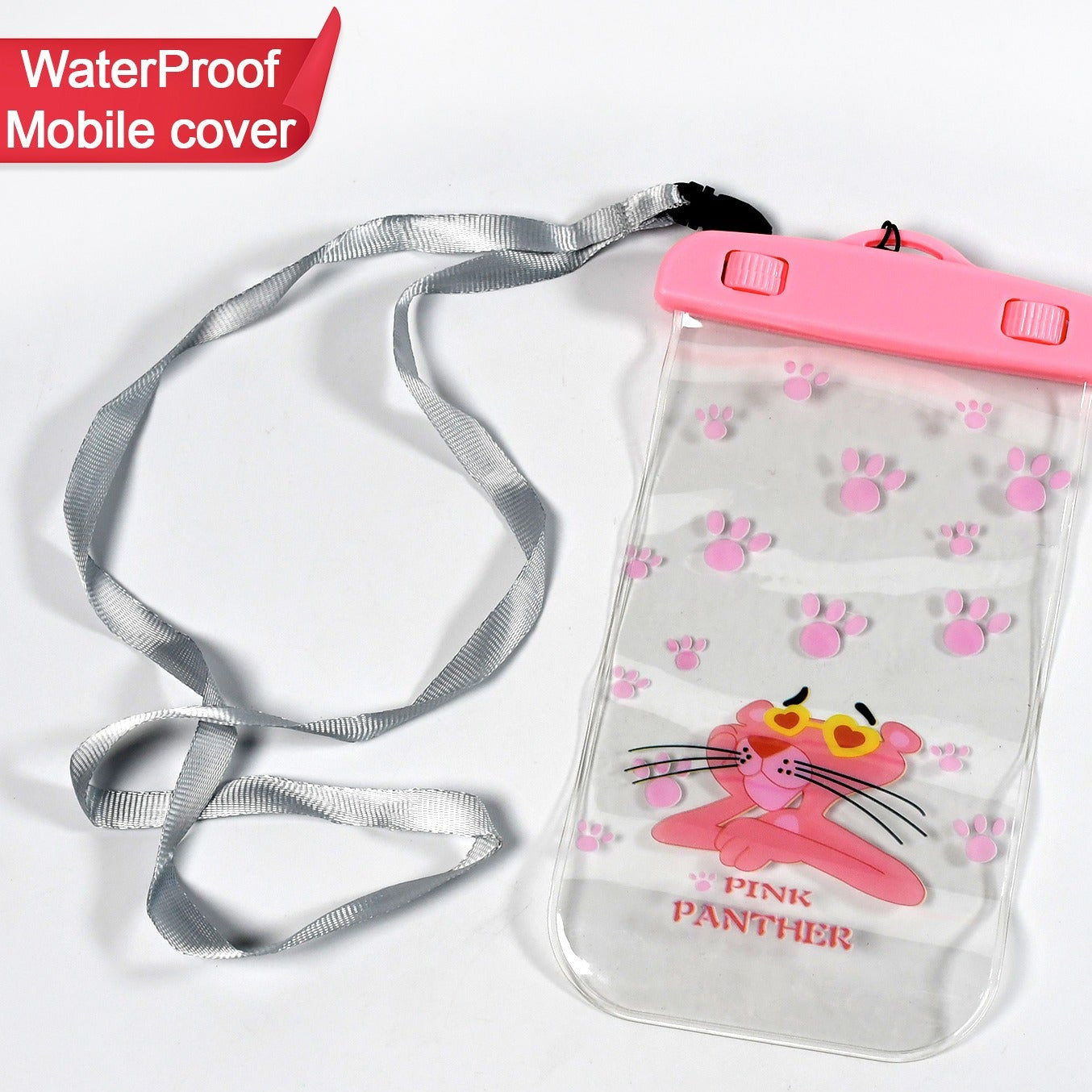 Waterproof Pouch Zip Lock Mobile Cover Under Water Mobile Case For All Type Mobile Phones - Happy Price - Image 1