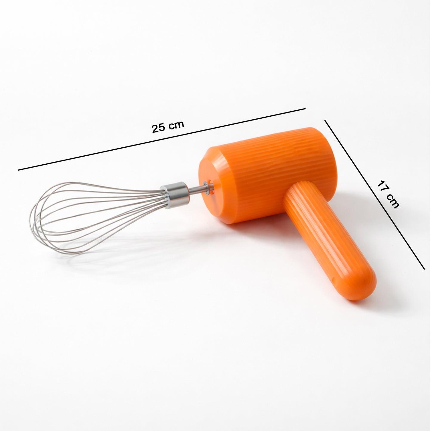 Portable USB Rechargeable Handheld Electric Mixer - 1 Set - Happy Price - Image 5