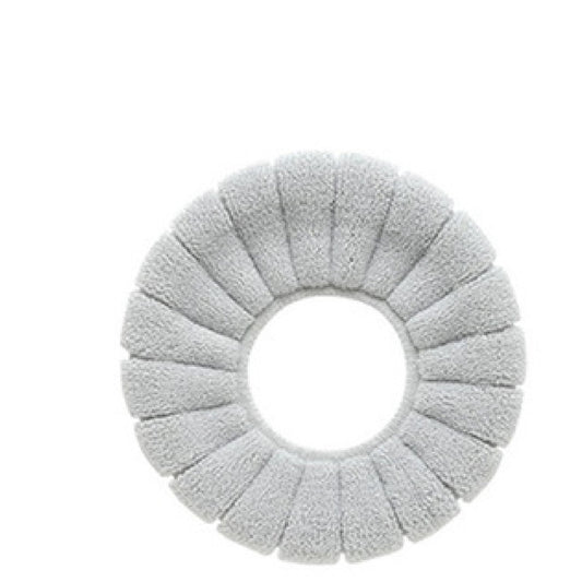 Winter Comfortable Soft Toilet Seat Mat Cover Pad Cushion Plush - Happy Price - Image 1