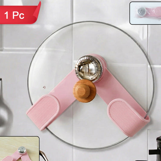 Adjustable Anti-slip Pot Lid Holder Clip (1 Pc)
