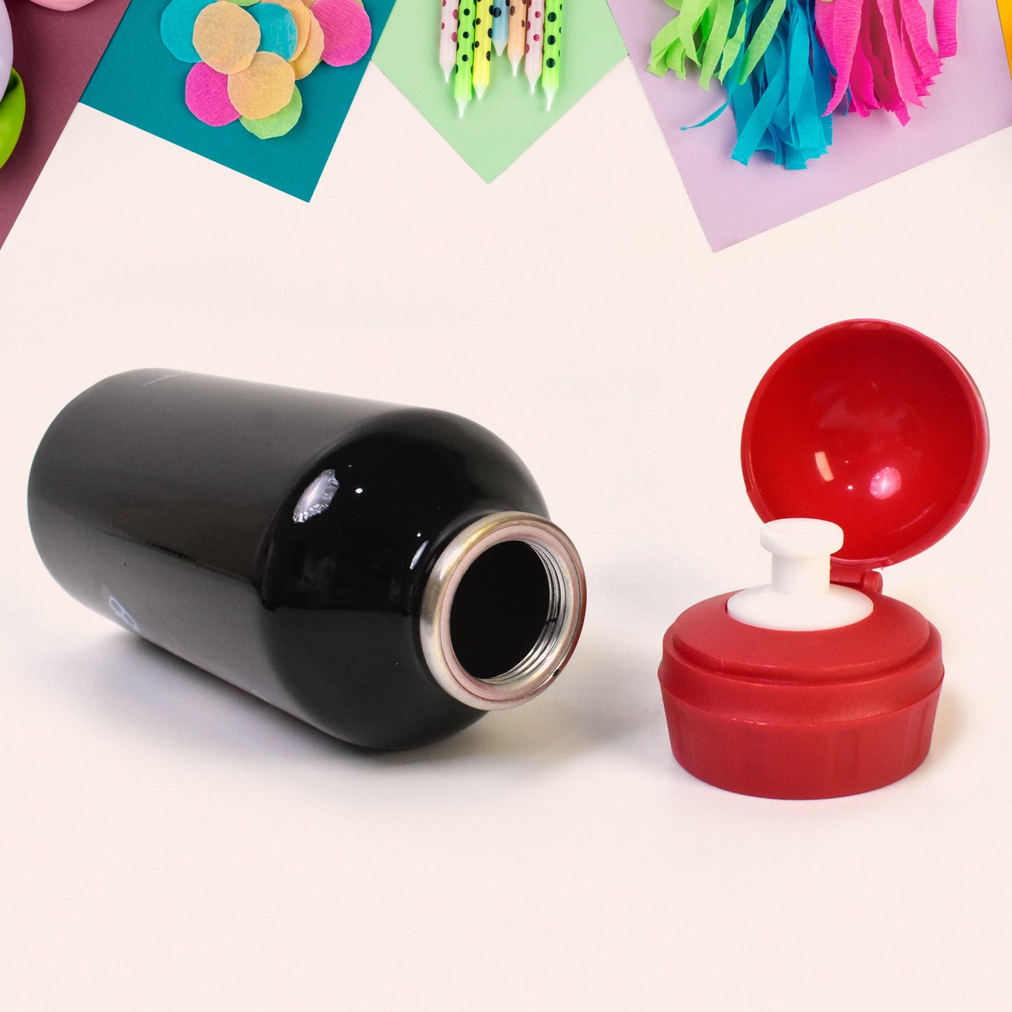 Stainless Steel Water Bottle - Insulated Leak-proof   Eco-friendly (400ml) - Happy Price - Image 3