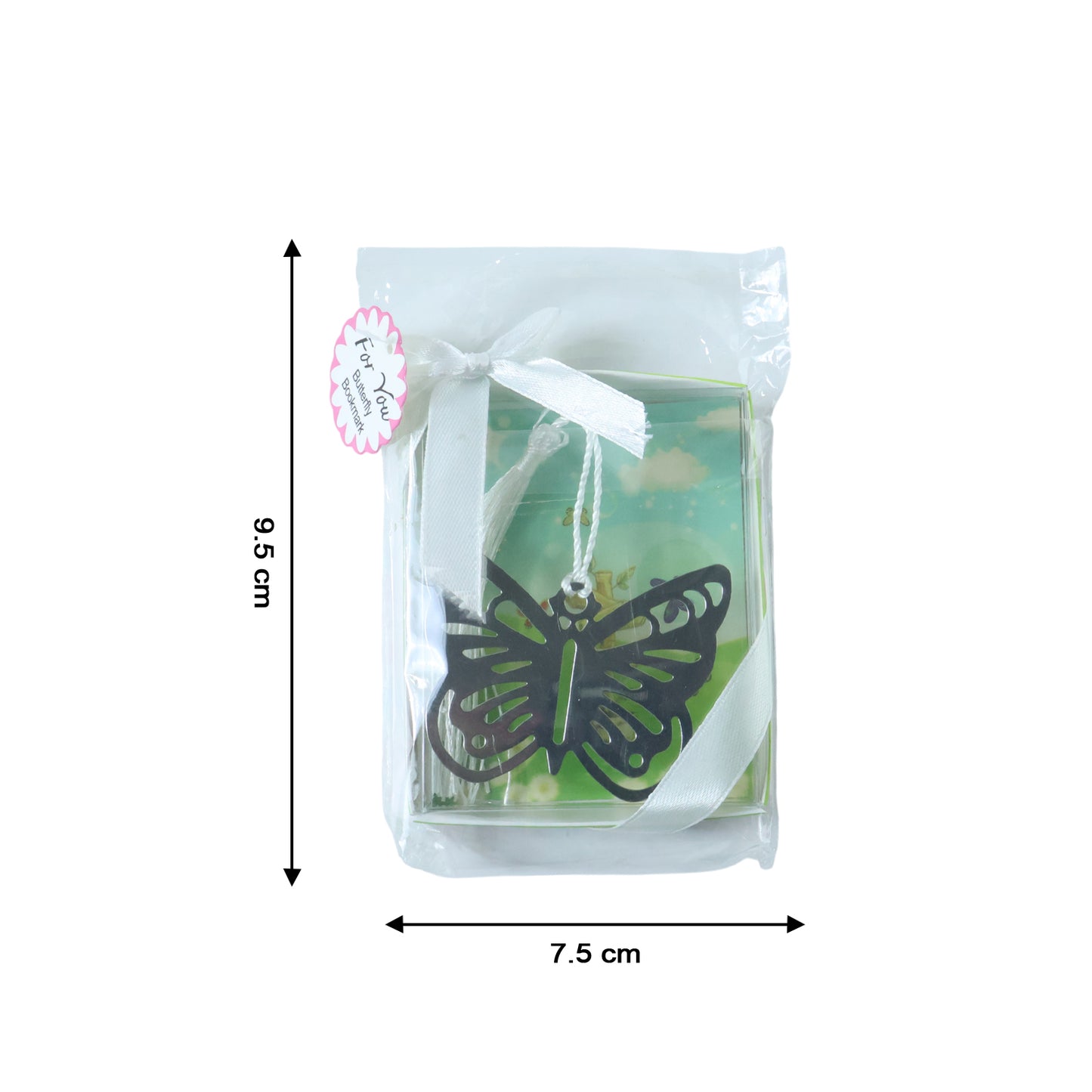 Metal Butterfly Bookmark with Tassel - 1 Pc - Happy Price - Image 5