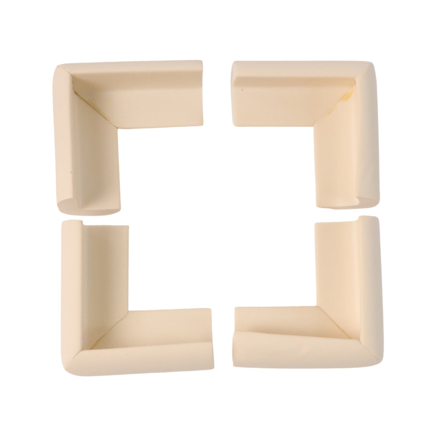 4 Pc Soft Foam Furniture Corner Guards with Adhesive Tape - Happy Price - Image 3