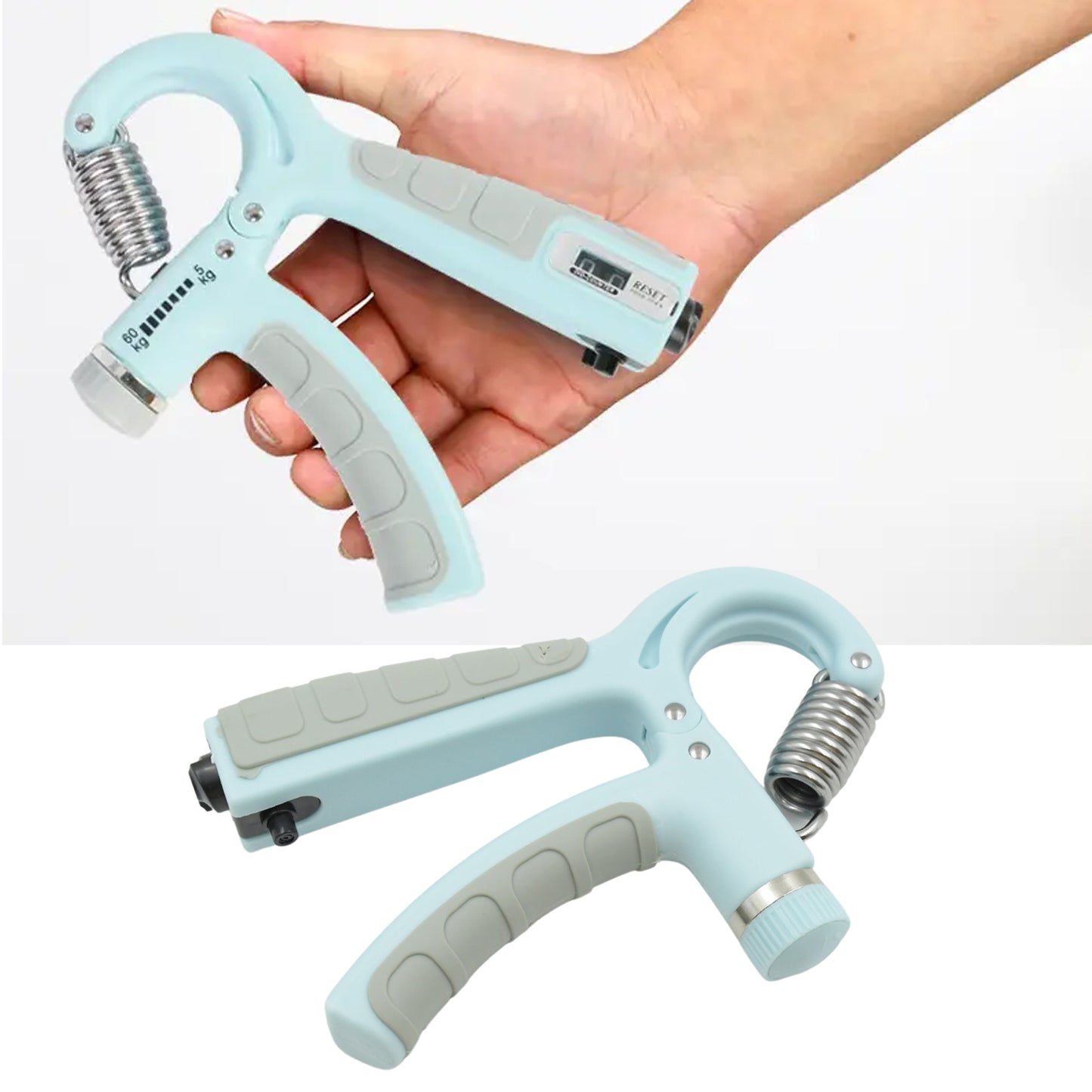 Gym Fitness Hand Grip Men Adjustable Finger Heavy Exerciser Strength For Muscle Recovery Hand Gripper Trainer Strengthener (1 Pc) - Happy Price - Image 2