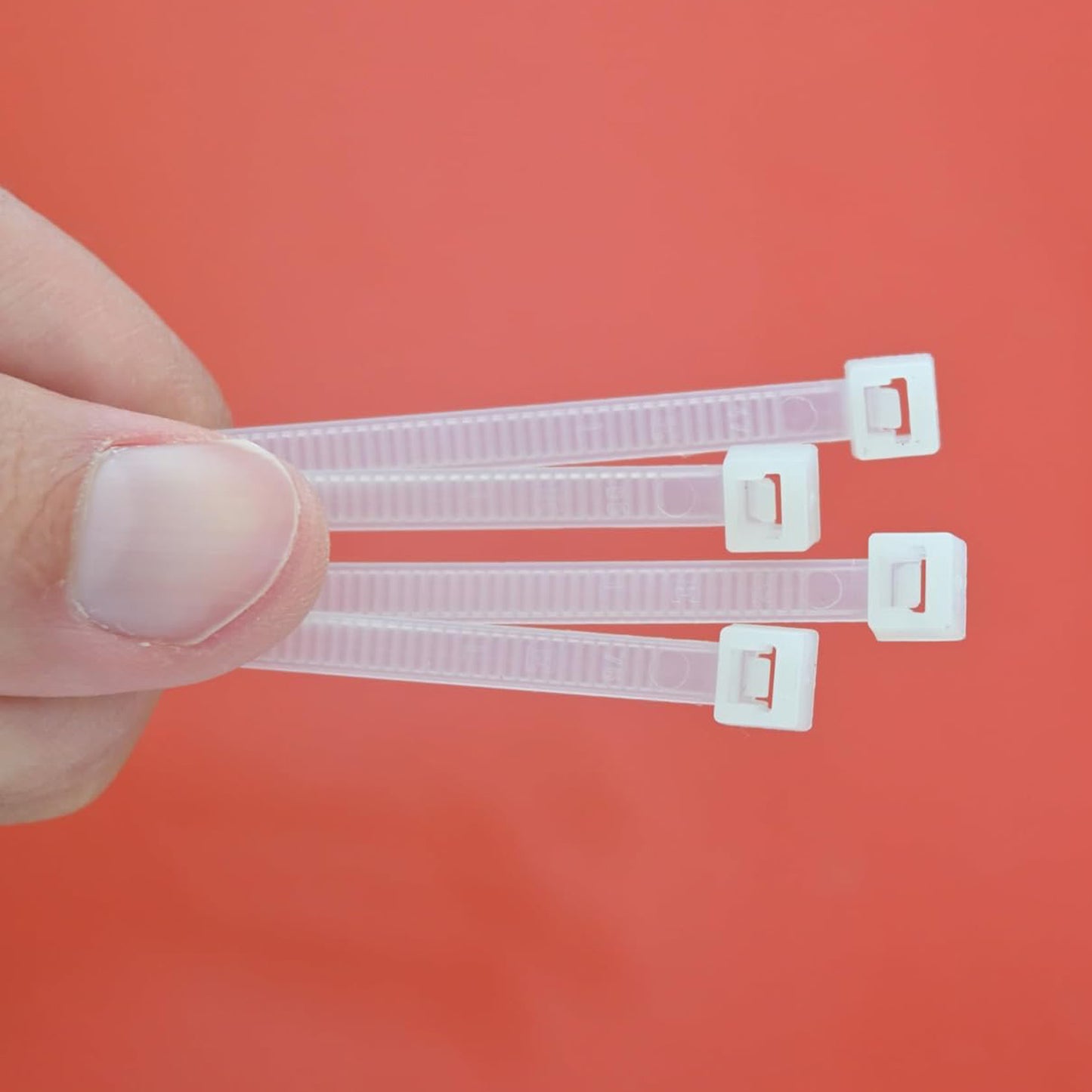 10inch Nylon Self Locking Cable Ties Heavy Duty Strong Zip Wire Tie. Pack Of 100 - Happy Price - Image 2